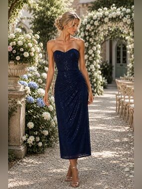 NWT Theia Couture Maxi